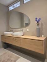 Badkamermeubel Rafael eikenhout met laden