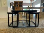 Salontafel set zwart Vann