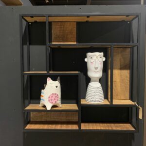 Wandkast mangohout Bent