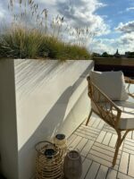 Stalen plantenbak Bibi