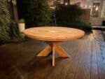 Ronde douglashouten tafel Jip
