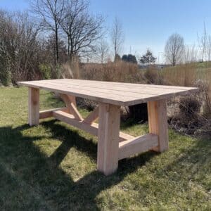 Douglashout tuintafel Knud