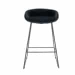 Barkruk Oslo zwart velvet