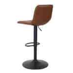 Barkruk Boston eco-leer cognac