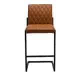 Barkruk Diamond eco-leer cognac