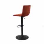 Barkruk Frenkie koper velvet