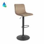 Barkruk Frenkie taupe velvet