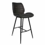 Barkruk Morris microvezel antraciet