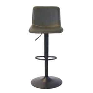 Barkruk Texas eco-leer olijfgroen