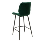 Barkruk Toby donkergroen velvet