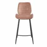 Barkruk Toby roze velvet