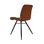 Eetkamerstoel Barrel eco-leer Cognac