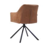 Eetkamerstoel Dex eco-leer Cognac