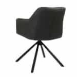 Eetkamerstoel Dex eco-leer zwart