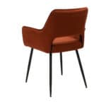 Eetkamerstoel Mika koper velvet