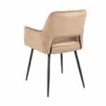 Eetkamerstoel Mika taupe velvet