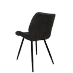 Eetkamerstoel Morris microvezel antraciet