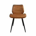 Eetkamerstoel Morris microvezel cognac