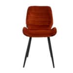 Eetkamerstoel Toby koper velvet