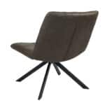 Fauteuil Eevi eco-leer antraciet