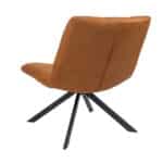 Fauteuil Eevi eco-leer cognac