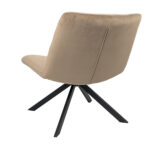 Fauteuil Eevi taupe velvet