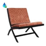 Fauteuil Madris roze velvet