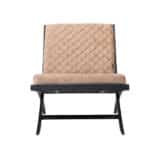 Fauteuil Madrid taupe velvet