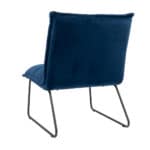 Fauteuil Malaga donkerblauw velvet