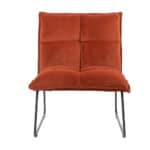 Fauteuil Malaga koper velvet