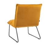 Fauteuil Malaga okergeel velvet