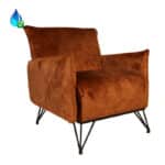 Fauteuil Mika roest velvet