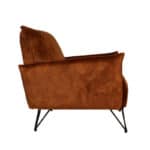 Fauteuil Mika roest velvet