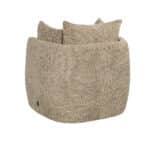 Fauteuil Ruby taupe chenille