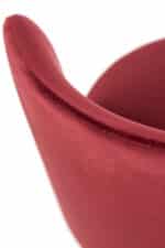 Eetkamerstoel Eckley velvet bordeaux | set van 2