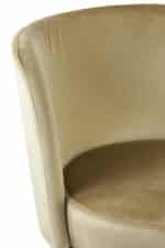 Eetkamerstoel Eckley velvet glans goud | set van 2