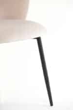 Eetkamerstoel Elyna velvet lichtroze | set van 2