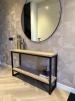 Eiken sidetable Silas