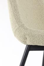 Eetkamerstoel Kate boucle licht karamel | set van 2