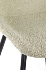 Eetkamerstoel Kate boucle licht karamel | set van 2