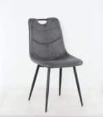 Eetkamerstoel Raina microvezel antraciet