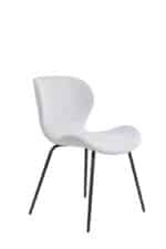 Eetkamerstoel Violet stof lichtgrijs | set van 2