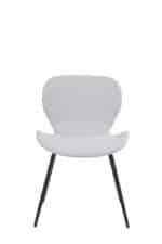 Eetkamerstoel Violet stof licht grijs | set van 2