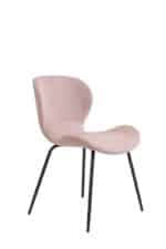 Eetkamerstoel Violet stof oud roze