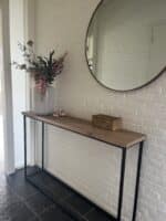 Eiken sidetable Pipa