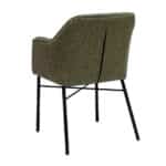 Stoel Chicago groen velvet