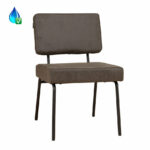 Stoel Espen antraciet eco-leer