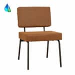 Stoel Espen cognac eco-leer