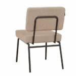 Stoel Espen taupe gerecycled polyester