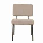 Stoel Espen taupe gerecycled polyester